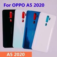 ราคา 6 5 quot สําหรับOppo A5 2020 ฝาหลังแบตเตอรี่ด้านหลังประตูสําหรับOPPO A5 2020 ฝาครอบแบตเตอรี่ (40709985760)
