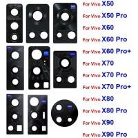 ราคา เลนส์กล้องด้านหลังสําหรับ VIVO X50 X60 X70 X80 X90 Pro Plus Pro กล้องด้านหลัง Len แก้วอะไหล่ (26939073204)