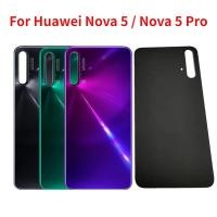 ราคา กระจกด้านหลังใหม่สําหรับ Huawei Nova 5 แบตเตอรี่ฝาหลังสําหรับ Huawei Nova 5 Pro ด้านหลังแผงประตูกรณีอะไหล่ซ่อม (50405953155)