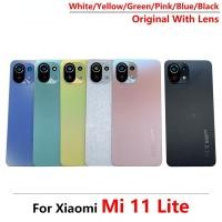 ราคา สําหรับ Xiaomi Mi 11 Lite 5G ด้านหลังฝาหลังแบตเตอรี่ฝาหลังกระจกแบตเตอรี่พร้อมกาวพร้อมโลโก้ (44958805341)