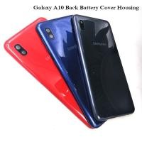 ราคา สําหรับ Samsung A10 แบตเตอรี่ฝาครอบโทรศัพท์พลาสติกป้องกันด้านหลังอะไหล่สําหรับ Galaxy A10 A105 A105F พร้อมโลโก้ (43059974491)