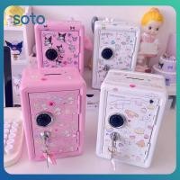 ราคา กระปุกออมสิน Sanrio Kuromi DIY ตู้เซฟนิรภัยพร้อมตัวการ์ตูน Kawaii Hello Kitty ขนาดเล็ก Cinnamoroll กระปุกออมสินตั้งโต๊ะพร้อมกุญแจ ของเล่นของขวัญเด็ก (24442548620)