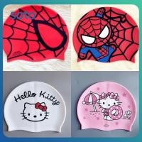 ราคา Disney Spider Man น่ารักเด็กหมวกว่ายน้ำกันน้ำยืดหยุ่นซิลิโคนว่ายน้ำหมวกสระว่ายน้ำหมวกอาบน้ำตัวละครอะนิเมะเด็กดำน้ำหมวก (25573581177)