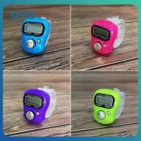 ราคา เครื่องนับเคาน์เตอร์อิเล็กทรอนิกส์ขนาดเล็กมัลติฟังก์ชั่นจอแสดงผลดิจิตอล LED ตัวนับปุ่มประเภทการนับแหวนนิ้วตัวนับความดันด้วยตนเอง (24220093872)