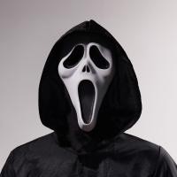 ราคา Ghost Scream Mask สยองขวัญสีขาวฮาโลวีนน่ากลัวคอสเพลย์กรีดร้องปีศาจน่ากลัวฮาโลวีนเครื่องแต่งกาย Props สยองขวัญ Masquerade ตกแต่ง (23417962063)