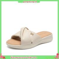 ราคา Hush Puppies รองเท้าผู้หญิง รุ่น HP 8WSFI3815LC สีเบจ รองเท้าแตะแบบสวม (47358122542)