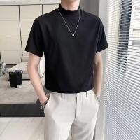 ราคา ใหม่เสื้อยืดแขนสั้นผู้ชายแฟชั่นแบรนด์แฟชั่นคอกลมเยาวชนความนิยม (52053033747)