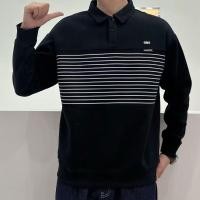 ราคา เสื้อโปโลผู้ชาย ลายพิมพ์แขนยาว ทรงหลวมใส่สบาย (55450923543)