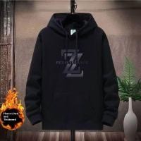 ราคา เสื้อกันหนาวมีฮู้ดขนแกะสำหรับผู้ชาย สเวตเตอร์หนา สวมใส่ง่ายในฤดูหนาว (55051720965)