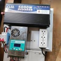 ราคา CJ5000W DC 12V to AC 220V Solar Power Inverter รับประกัน1เดือน หม้อแปลงไฟ เครื่องแปลงไฟ puresinewave (29619466657)