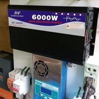 ราคา DF6000W อินเวอร์เตอร์ รุ่น12V 24V อินเวอร์เตอร์เพียวซายเวฟ inverter pure sine wave ราคาโรงงาน อินเวอร์เตอร์เ (27819430973)