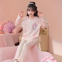 ราคา ชุดนอนแขนยาวสำหรับเด็กผู้หญิงวัยหัดเดิน พิมพ์ลายการ์ตูนน่ารัก (29292302973)