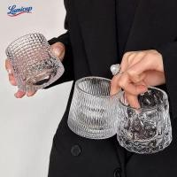 ราคา แก้วกาแฟเย็นลายวินเทจ 3 สไตล์ แก้ววิสกี้ ค็อกเทล อุปกรณ์คาเฟ่สุดหรูถ่ายรูปสวย (54808626329)