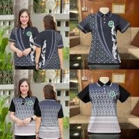 ราคา 1 3 วันมาถึง เสื้อโปโลสีดำผู้หญิง เสื้อโปโลแขนสั้นสตรีกรมสาธารณสุข ชุดทำงานประจำวันลำลอง เสื้อโปโลแฟชั่น (46805333840)