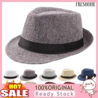 ราคา FISI Fedora หมวกปีกกว้าง ป้องกันแสงแดด หมวกปานามา หมวกชายหาด ฤดูร้อน สําหรับวันหยุด (24417337674)