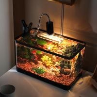 ราคา ตู้ปลามินิมอล สําหรับตกแต่งบ้าน ห้องนั่งเล่น Aquarium ตู้ปลาพลาสติกใส ขนาดเล็ก (29927856108)