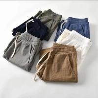 ราคา สบาย ๆ หล่อกางเกงขาสั้นแฟชั่นกางเกงขาสั้นเอวยางยืดกางเกงขาสั้นผู้ชายสีทึบ (29812682602)