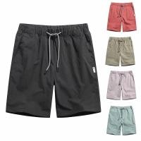 ราคา กางเกงขาสั้นผู้ชายสีทึบเกาหลีกางเกงบาสเกตบอลเยาวชนกางเกงเอวยางยืด (28311397392)