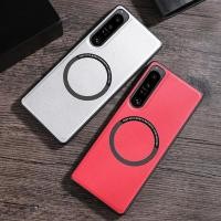 ราคา สําหรับ Sony Xperia 10 1 5 V IV VI แม่เหล็กธรรมดาหนังสําหรับ SONY Xperia10 Xperia1 1VI 10VI ป้องกันปกหลัง Shell (27141357584)