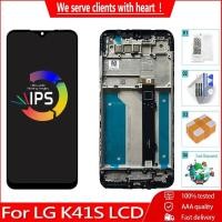 ราคา 6 55 จอแสดงผลสําหรับ LG K41S LM K410 LMK410EMW LCD Touch Screen กรอบ Digitizer แผงอะไหล่ (42030027471)