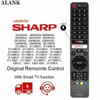 ราคา ALANK Remote รีโมททีวี SHARP Smart TV Android 4K TV คำสั่งเสียง รีโมท GB326WJSA GB238WJSA GB105WJSA (40200120024)