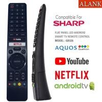ราคา ALANK Remote รีโมททีวี SHARP LCD Android Smart TV รีโมท ของแท้ ไม่รองรับเสียง NETFLIX YouTube (29786654314)