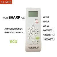 ราคา ALANK Remote รีโมทแอร์ SHARP สำหรับแอร์แยกส่วน 9000BTU 12000BTU 18000BTU โหมด ECO ลดการใช้พลังงาน (40660582526)