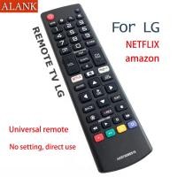 ราคา ALANK รีโมทสากล Remote รีโมททีวี LG LCD Smart TV รีโมท ของแท้ NETFLIX amazon AKB75095315 AKB75675304 (42050551506)