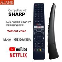 ราคา ALANK รีโมททีวี SHARP LED Android Smart TV รีโมทคอนโทรล Sharp GB326WJSA ไม่มีฟังก์ชั่นเสียง (53902070011)