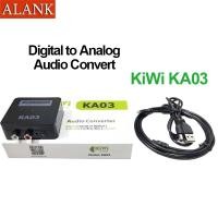 ราคา ALANK ตัวแปลงสัญญาณเสียง Digital Analog Audio Converter KiWi KA03 ไม่รองรับการเชื่อมต่อบลูทูธ (48004334202)