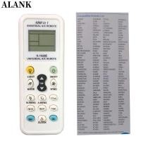 ราคา ALANK รีโมทสากล รีโมทแอร์ เหมาะสำหรับแอร์ทุกยี่ห้อ K 1028E 1000 in 1 (42662277589)
