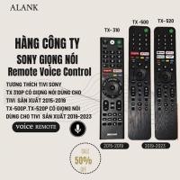 ราคา ALANK Remote รีโมททีวี SONY Smart TV รีโมท รองรับคำสั่งเสียง for 2015 2022 TX310P TX500P TX520P (40603686390)