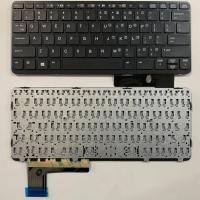 ราคา US Layout แป้นพิมพ์แล็ปท็อปสําหรับ HP Elitebook 820 G1 720 G1 820 G2 720 G2 725 G1 725 G2 ไม่มีจุดไม่มี backlit สีดํา (57557823327)