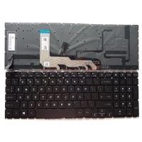ราคา US Layout แป้นพิมพ์แล็ปท็อปสําหรับ HP OMEN 15 EN 15 EK 15 EN0010CA 15 EN0013DX 15 EN1008CA ไม่มีจุดพร้อม backlit สีดํา (57207863760)
