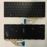 ราคา US Layout แป้นพิมพ์แล็ปท็อปสําหรับ HP Probook 430 G5 440 G5 445 G5 640 G4 640 G5 645 G4 ไม่มีจุดพร้อม backlit สีดํา (56907795817)