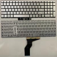ราคา US Layout แป้นพิมพ์แล็ปท็อปสําหรับ HP Pavilion 15 AB 15 AK 15 AN 15 AW 15 AX 15 BK 15 BS 15 BW ไม่มีจุดไม่มี backlit Silver (56307795715)