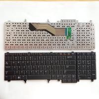 ราคา US Layout แป้นพิมพ์แล็ปท็อปสําหรับ Dell Latitude E5520 E5520m E5530 E6520 E6530 E6540 ไม่มีจุดไม่มี backlit สีดํา (56257998942)