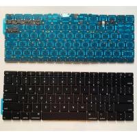 ราคา แป้นพิมพ์แล็ปท็อป US Layout สําหรับ Apple MacBook Pro 13 A1708 2016 2017 US EMC 2978 3164 MLL42L ไม่มีจุดพร้อม backlit Black (55358170607)