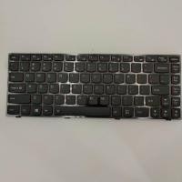 ราคา US Layout แป้นพิมพ์แล็ปท็อปสําหรับ Lenovo Ideapad Y400 Y400N Y410P Y430P ไม่มีจุดพร้อม backlit สีดํา (54308037100)