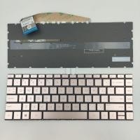 ราคา US Layout แป้นพิมพ์แล็ปท็อปสําหรับ HP Pavilion Aero 13 BE 13 be0755ng 13 be0227od TPN W152 13 be1108 13 be1101au ไม่มีจุดพร้อม backlit Gold (54307867994)