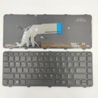 ราคา US Layout แป้นพิมพ์แล็ปท็อปสําหรับ HP ProBook 430 G2 440 G0 440 G1 440 G2 445 G1 G2 640 G1 645 G1 ไม่มีจุดพร้อม backlit สีดํา (53257789882)