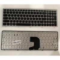 ราคา US Layout แป้นพิมพ์แล็ปท็อปสําหรับ Lenovo IdeaPad P500 Z500 Z500A Z500G ไม่มีจุดไม่มี backlit Silver (53058062980)