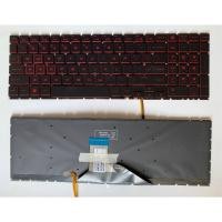 ราคา US Layout แป้นพิมพ์แล็ปท็อปสําหรับ HP Omen 15 dc 15 dc000 15 dc1000 15t dc000 dc0010nr ไม่มีจุดพร้อม backlit สีดํา (53307868028)