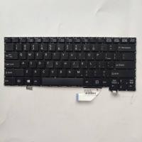 ราคา แป้นพิมพ์แล็ปท็อป US Layout สําหรับ Fujitsu Lifebook SH572 SH771 SH772 T732 T734 T902 ไม่มีจุดไม่มี backlit สีดํา (52208168975)