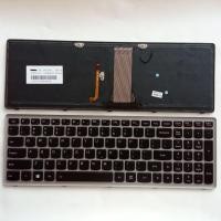 ราคา US Layout แป้นพิมพ์แล็ปท็อปสําหรับ Lenovo IdeaPad G500S G505S S500 S510 S510P ไม่มีจุดพร้อม backlit Silver (51858046193)