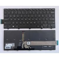 ราคา US Layout แป้นพิมพ์แล็ปท็อปสําหรับ Dell Inspiron 14 5442 5443 5445 5447 5448 5451 5452 5455 5458 ไม่มีจุดพร้อม backlit สีดํา (50907973695)