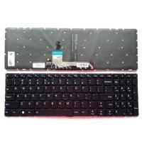 ราคา US Layout แป้นพิมพ์แล็ปท็อปสําหรับ Lenovo 510S 15ISK 310S 15ISK 310S 15IKB ไม่มีจุดพร้อม backlit สีดํา (50807994581)