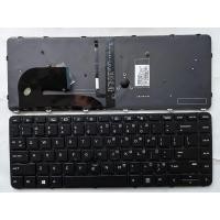 ราคา US Layout แป้นพิมพ์แล็ปท็อปสําหรับ HP EliteBook 840 G3 745 G3 840 G4 745 G4 ไม่มีจุดพร้อม backlit สีดํา (50207823413)