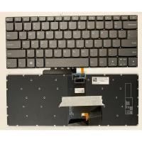 ราคา US Layout แป้นพิมพ์แล็ปท็อปสําหรับ Lenovo IdeaPad 320 14IAP 320 14AST 320 14ISK 320 14IKB ไม่มีจุดพร้อม backlit สีเทา (50158007919)