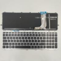 ราคา US Layout แป้นพิมพ์แล็ปท็อปสําหรับ HP Envy 15 J000 15T J000 15T J100 15Z J000 15 Q 15Z Q M7 J ไม่มีจุดพร้อม backlit Silver (49208779849)